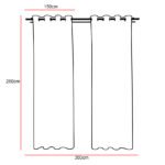 مقاسات ستائر