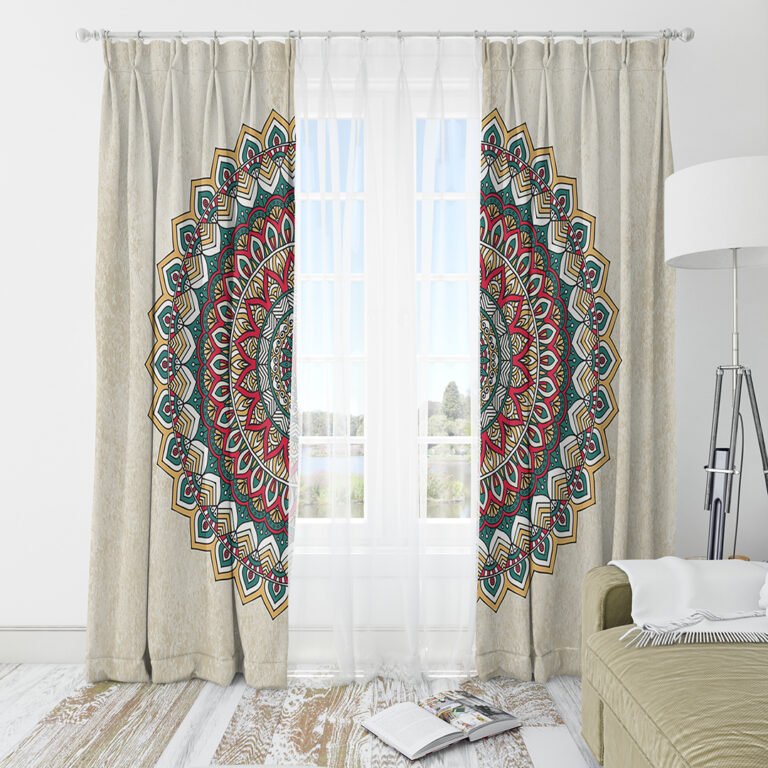 ستارة مندلا بايج ملون