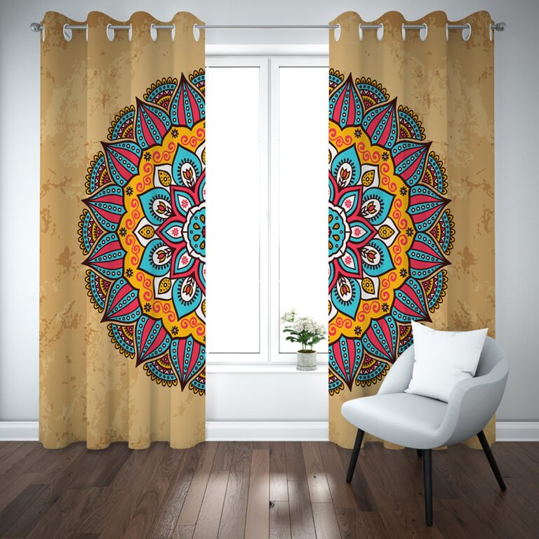 ستارة مندلا جملى ملون