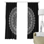 ستارة اسود مندلا ابيض