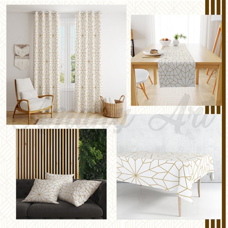 احدث الستائر المطبوعه 3d بوهو ستايل