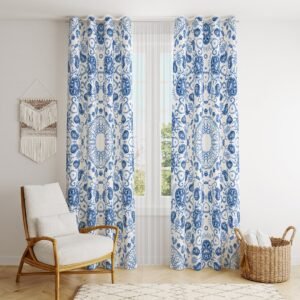 ستارة مندلا ازرق