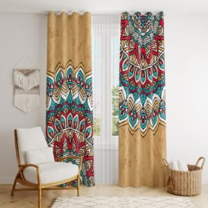 ستارة جملى مندلا ملون