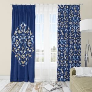 ستارة ازرق مندلا ورد